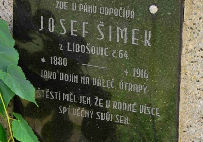 Hřbitov Libošovice, Šimůmek Tomáš, 2017