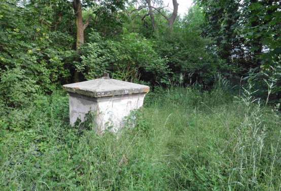 Zaniklá část hřbitova, Větrovská Barbora, 2016