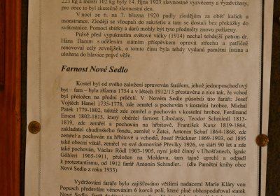 Nové Sedlo, Omnium, 2020