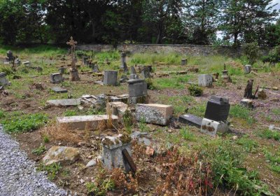 Fotografie hřbitova při probíhající rekonstrukci, Omnium, 2016