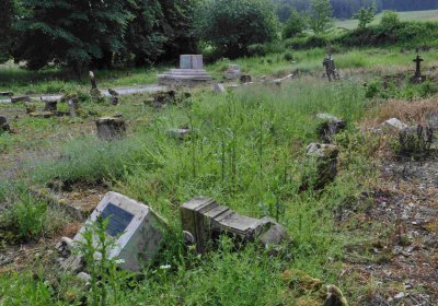 Fotografie hřbitova při probíhající rekonstrukci, Omnium, 2016