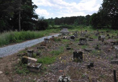 Fotografie hřbitova při probíhající rekonstrukci, Omnium, 2016