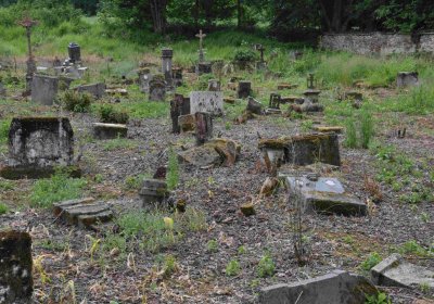 Fotografie hřbitova při probíhající rekonstrukci, Omnium, 2016