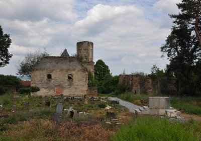 Fotografie hřbitova při probíhající rekonstrukci, Omnium, 2016