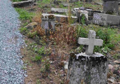 Fotografie hřbitova při probíhající rekonstrukci, Omnium, 2016