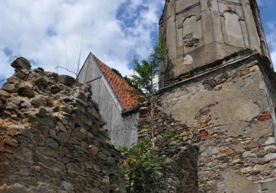 Fotografie hřbitova při probíhající rekonstrukci, Omnium, 2016