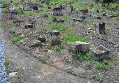 Fotografie hřbitova při probíhající rekonstrukci, Omnium, 2016