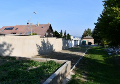 Louny městský hřbitov, Omnium, 2020